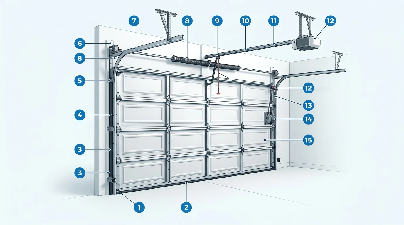 Professional grage door maintenance services