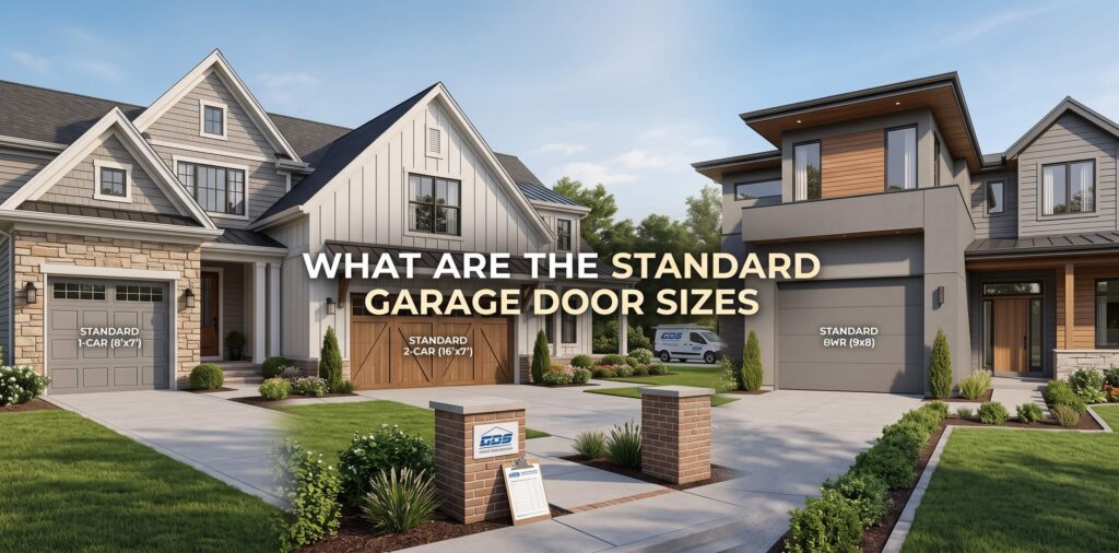garage door sizes