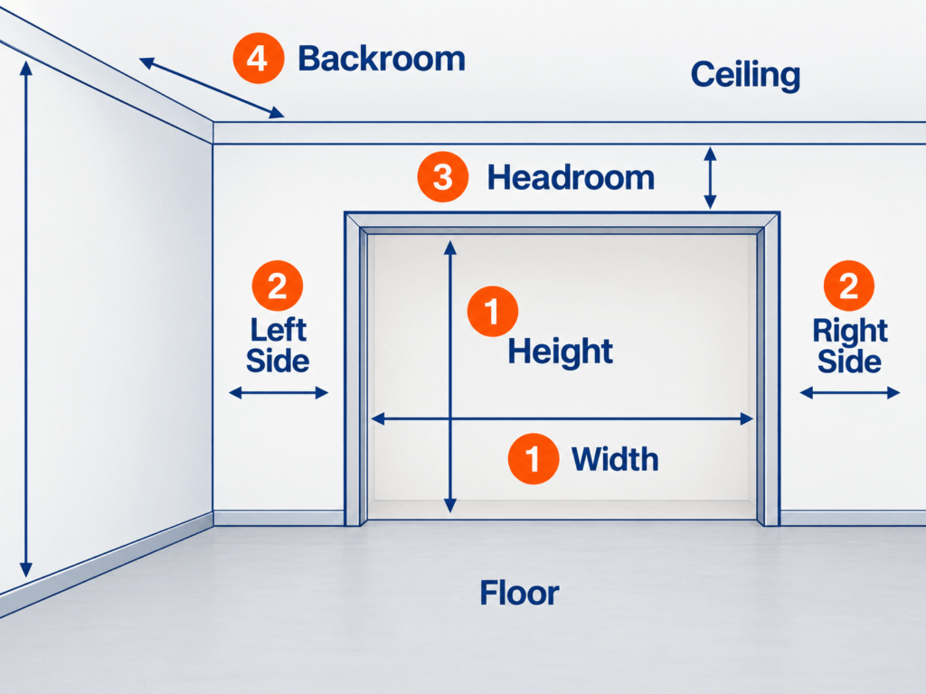 garage door dimensions